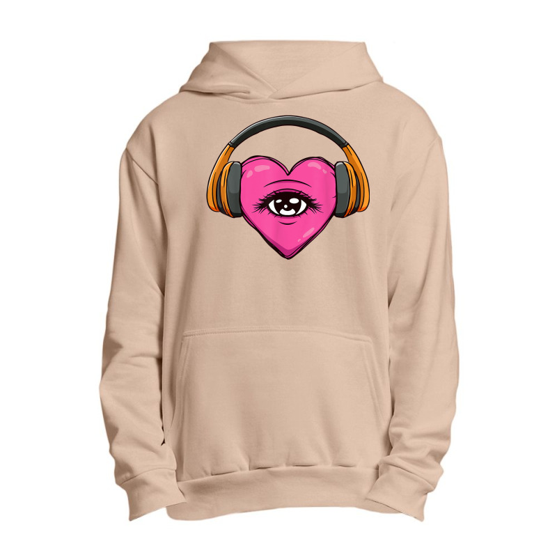 Downtown Girl Aesthetic Heart Weirdcore Coquette Aesthetic Urban Pullover Hoodie | Artistshot