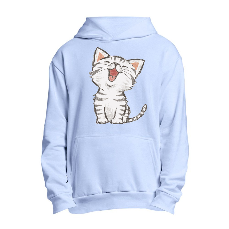 Americanshorthairhappy.png Urban Pullover Hoodie by JenniferAllen | Artistshot