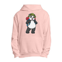 C:\users\dell\desktop\l2\chung 7\panda Types Panda As Hiker With Backp Urban Pullover Hoodie | Artistshot