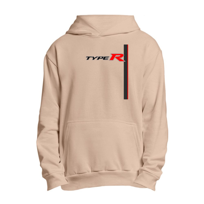 Carbon Type R Racing Stripe Urban Pullover Hoodie | Artistshot