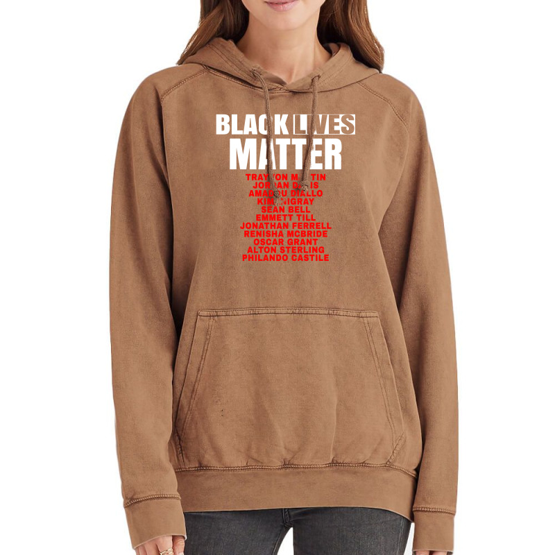 Black Lives Matter Vintage Hoodie by tshiart | Artistshot