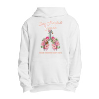 Womens Lung Transplant Survivor Organ Donation Saves Lives Floral V Ne Urban Pullover Hoodie | Artistshot