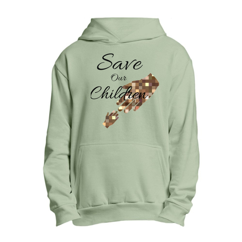 Save Our Children Urban Pullover Hoodie by cm-arts | Artistshot