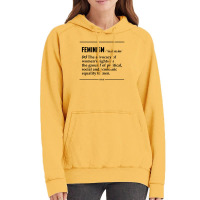 Feminism Noun Vintage Hoodie | Artistshot