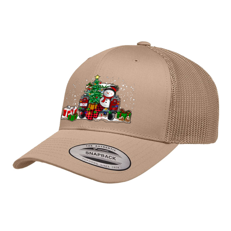 Christmas Truck Retro Trucker Cap by RanaPortraitStore | Artistshot