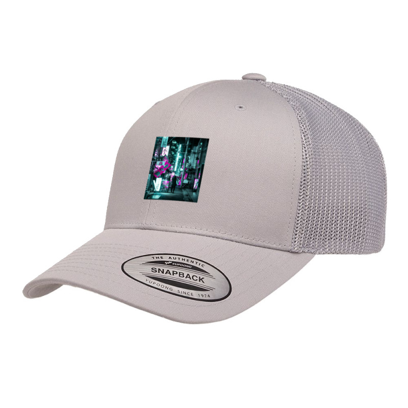 Tokyo Neon Night Synthwave Retro Trucker Cap by Jeff_Nugroho | Artistshot