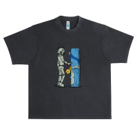 The Robot And The Vending Machine Urban Heavy T-shirt | Artistshot