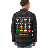 The Super Teams For 2024 Copa America Flannel Shirt | Artistshot