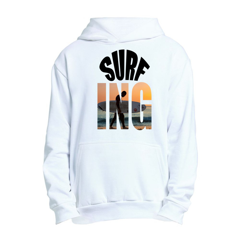 Surfing Urban Pullover Hoodie by DTFDOT | Artistshot