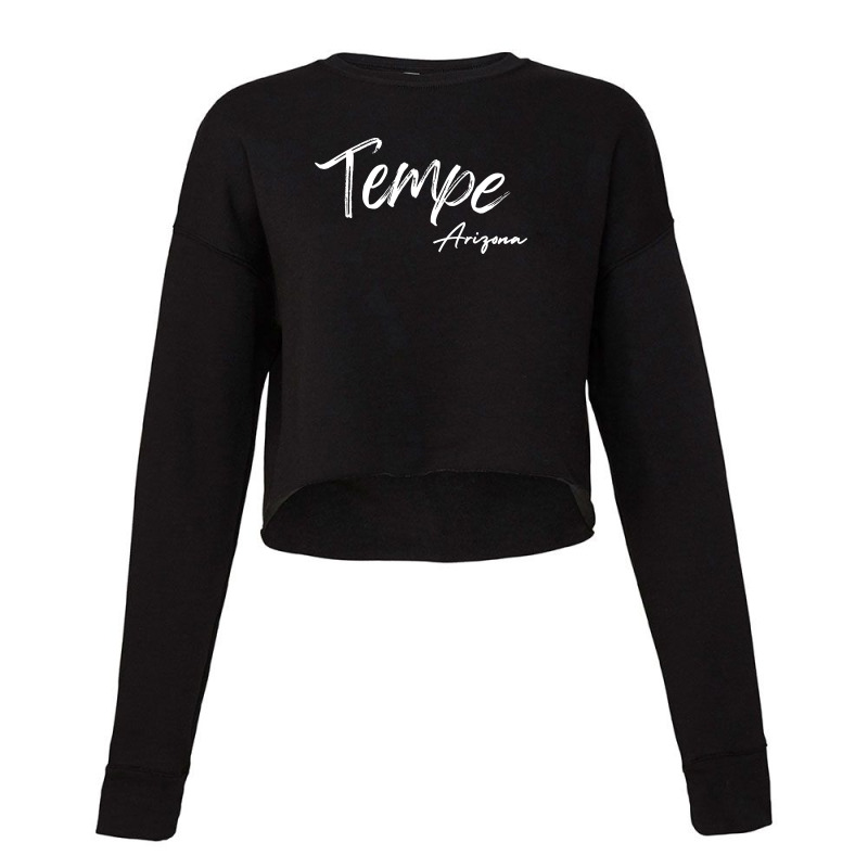 Tempe, Arizona Cropped Sweater by rRuthgraphic | Artistshot