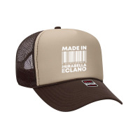 Made In Mirabella Eclano Barcode T Shirt Foam Trucker Hat | Artistshot