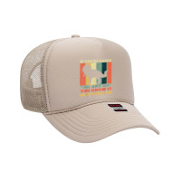 If You're Happy And You Know It Clap Your Oh Dinosaur T Rex T Shirt Foam Trucker Hat | Artistshot