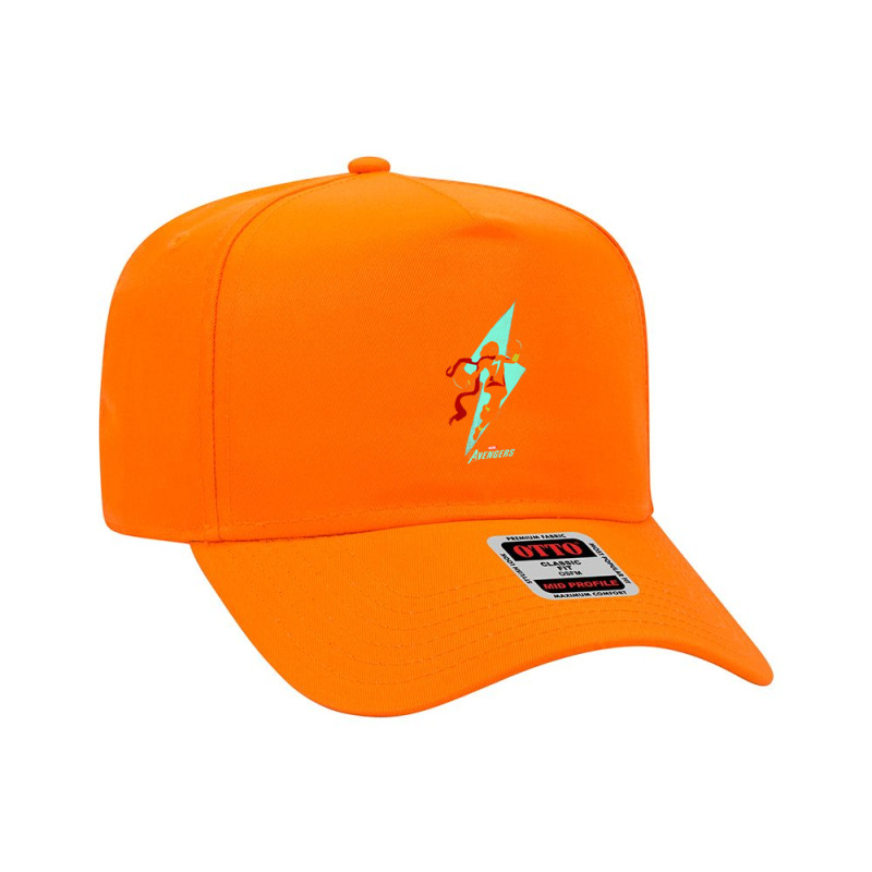 Ms Lightning Bolt Silhouette Adjustable Baseball Cap by LawrenceRisner | Artistshot