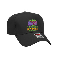 I Paused My Game To Be Here Mmo Rpg Orc Gift Adjustable Baseball Cap | Artistshot