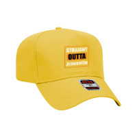 Straight Outta Janesville Wisconsin Usa Retro Vintage Humor T Shirt Adjustable Baseball Cap | Artistshot