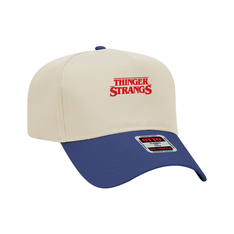 Thinger Strangs Shirt T Shirt Adjustable Baseball Cap | Artistshot