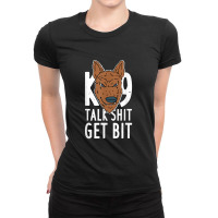 K9 German Shepherd Police Dog  Cop Peacemaker Crime Ladies Fitted T-shirt | Artistshot