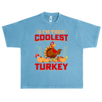 Thanksgiving Turkey I'm The Coolest Turkey Urban Heavy T-shirt | Artistshot