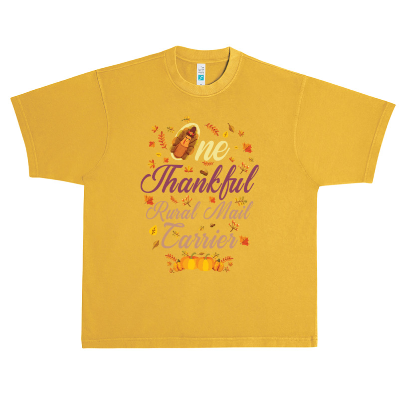 Thanksgiving Turkey One Thankful Urban Heavy T-shirt | Artistshot