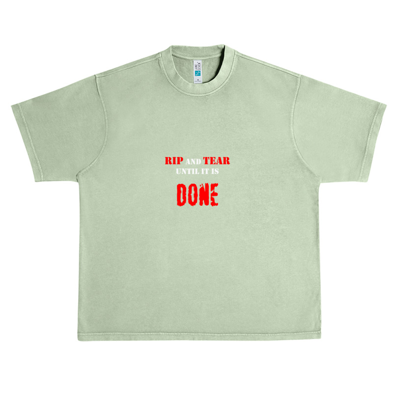 Rip And Tear Until It Is Done Urban Heavy T-shirt | Artistshot