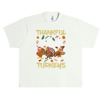 Thanksgiving Turkeythankful For My Littel Urban Heavy T-shirt | Artistshot