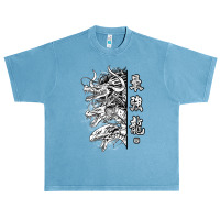 Trio Dragon Bw Urban Heavy T-shirt | Artistshot