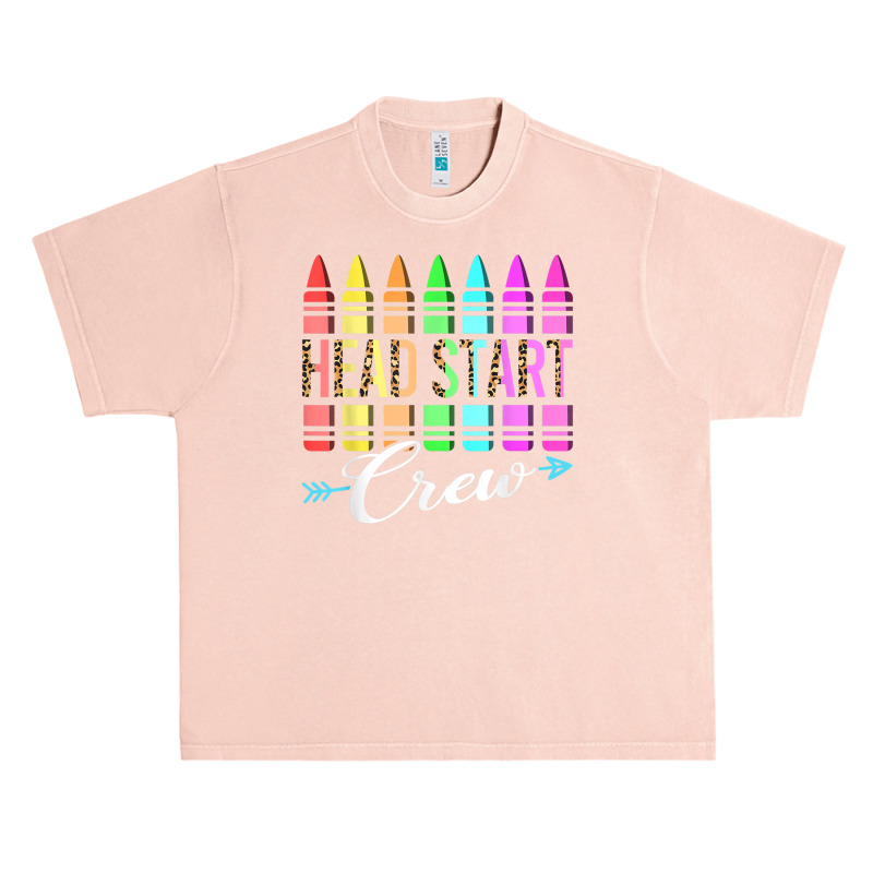 Team Head Start Crew Back To School Crayons Kids Teacher Urban Heavy T-shirt by MindyLeeLucas | Artistshot