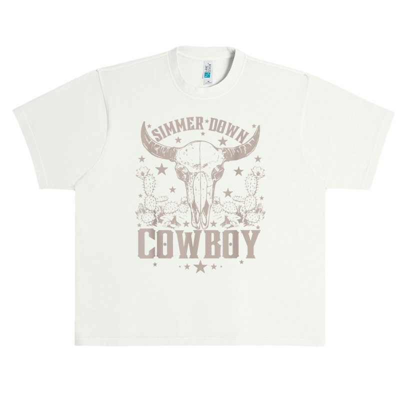 Simmer Down Cowboy Cowgirl Urban Heavy T-shirt | Artistshot