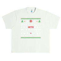 Ugly Xmas Sweater Deck The Halls With Beta Blockers Nurse Sweatshirt Urban Heavy T-shirt | Artistshot