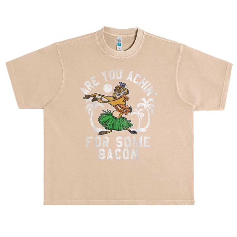 Lion & King Timon Achin_ Bacon Graphic Urban Heavy T-shirt by althubich | Artistshot