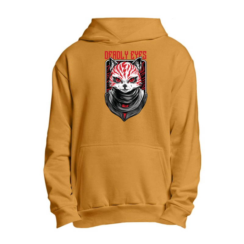 Deadly Eyes Urban Pullover Hoodie | Artistshot