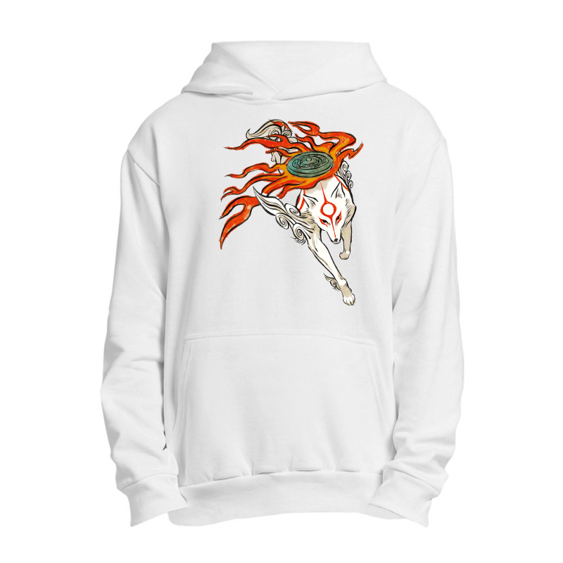 Amaerasu Wolf Urban Pullover Hoodie | Artistshot