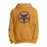 Pentagram Goat Dark Ground Urban Pullover Hoodie | Artistshot