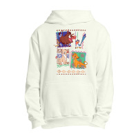 Lion & King Simba And Timon Graphic Urban Pullover Hoodie | Artistshot