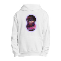 Beautiful Drummer Instrument Art Musician Futuristic Digital Brush Urban Pullover Hoodie | Artistshot