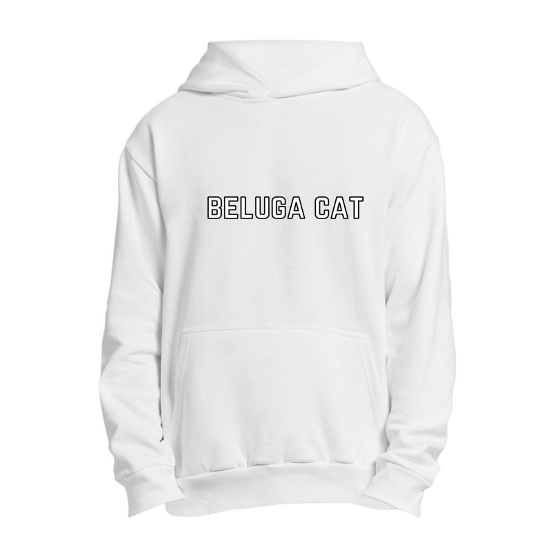 Beluga Cat Urban Pullover Hoodie | Artistshot