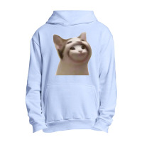 Beluga Cat Smiling Beluga Urban Pullover Hoodie | Artistshot