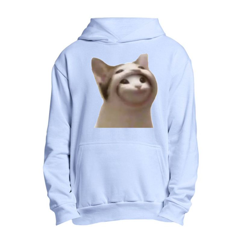 Beluga Cat Smiling Beluga Urban Pullover Hoodie | Artistshot