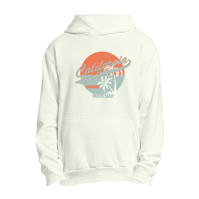 Pacific Coast California Urban Pullover Hoodie | Artistshot