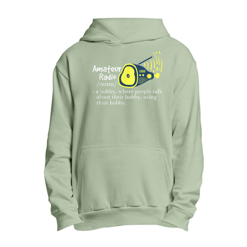 Funny Amateur Radio Quote Gift For Ham Radio Enthusiasts T Shirt Urban Pullover Hoodie by cm-arts | Artistshot