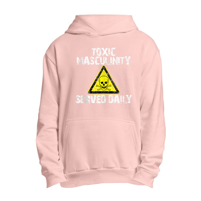 Toxic Masculinity Tee Served Daily Humor Men's Distressed Tank Top Urban Pullover Hoodie | Artistshot