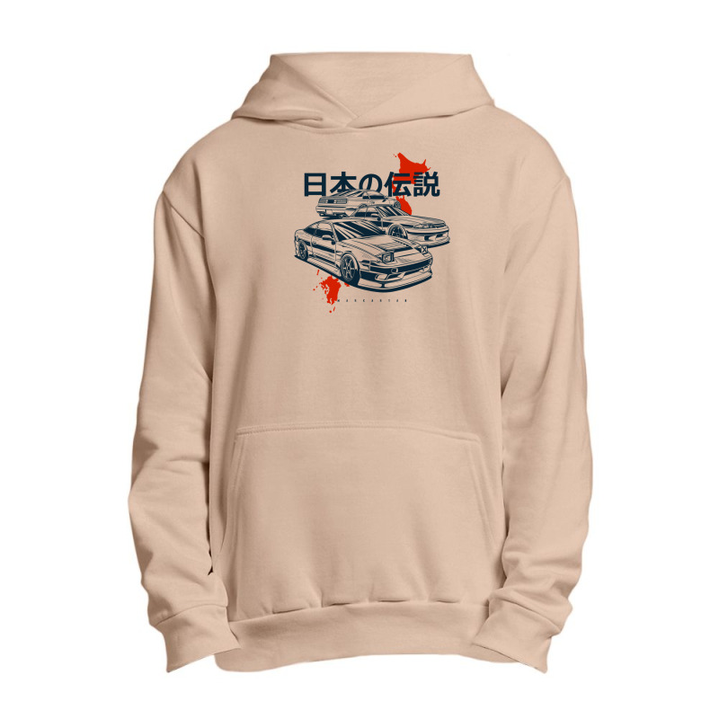 Japanese Legends. 240sx Urban Pullover Hoodie by ThomasAndruska | Artistshot