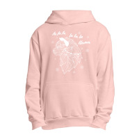 Fa La La La Llama Christmas Lights Snowflakes                  (5) Urban Pullover Hoodie | Artistshot