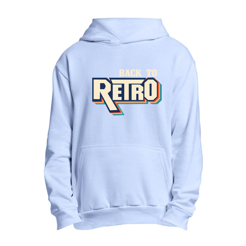 Back To Retro Urban Pullover Hoodie | Artistshot