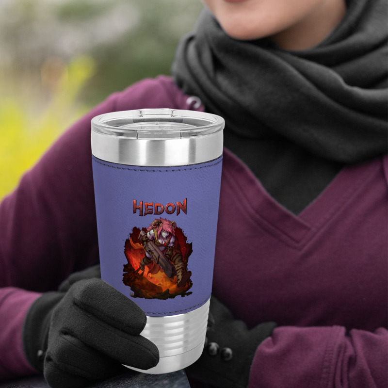 Hedon Original Cover Art (clothing Splash) Leatherette Tumbler | Artistshot