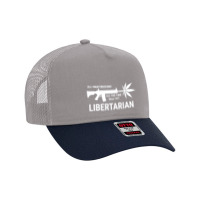 Libertarian Mesh Back Trucker Hat | Artistshot