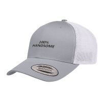 100 Percent Handsome Retro Trucker Cap | Artistshot