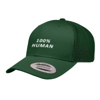 100 Percent Human Retro Trucker Cap | Artistshot