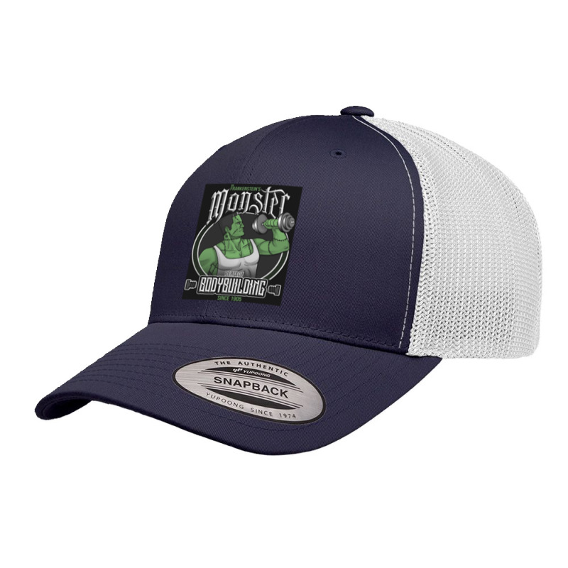 Frankenstein's Bodybuilding Retro Trucker Cap by keadaanmu | Artistshot