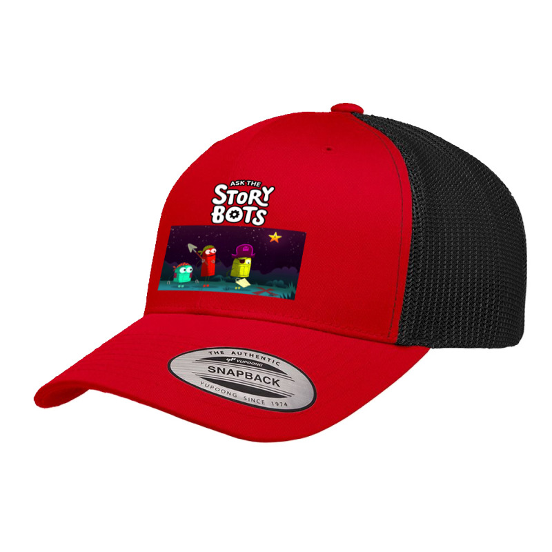 Ask The Storybots Retro Trucker Cap by yaukhti | Artistshot